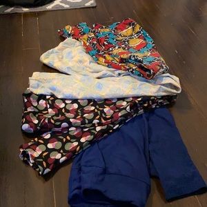Lularoe leggings bundle; one size fits sizes 2-10